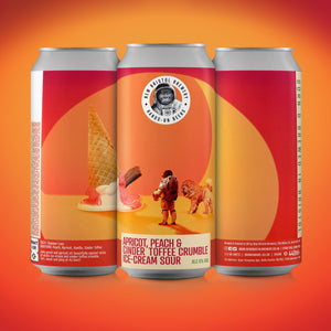 Apricot, Peach & Cinder Toffee Crumble Ice-Cream Sour 6% 440ML