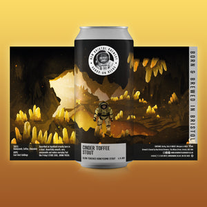 Cinder Toffee Stout 4% 440ML